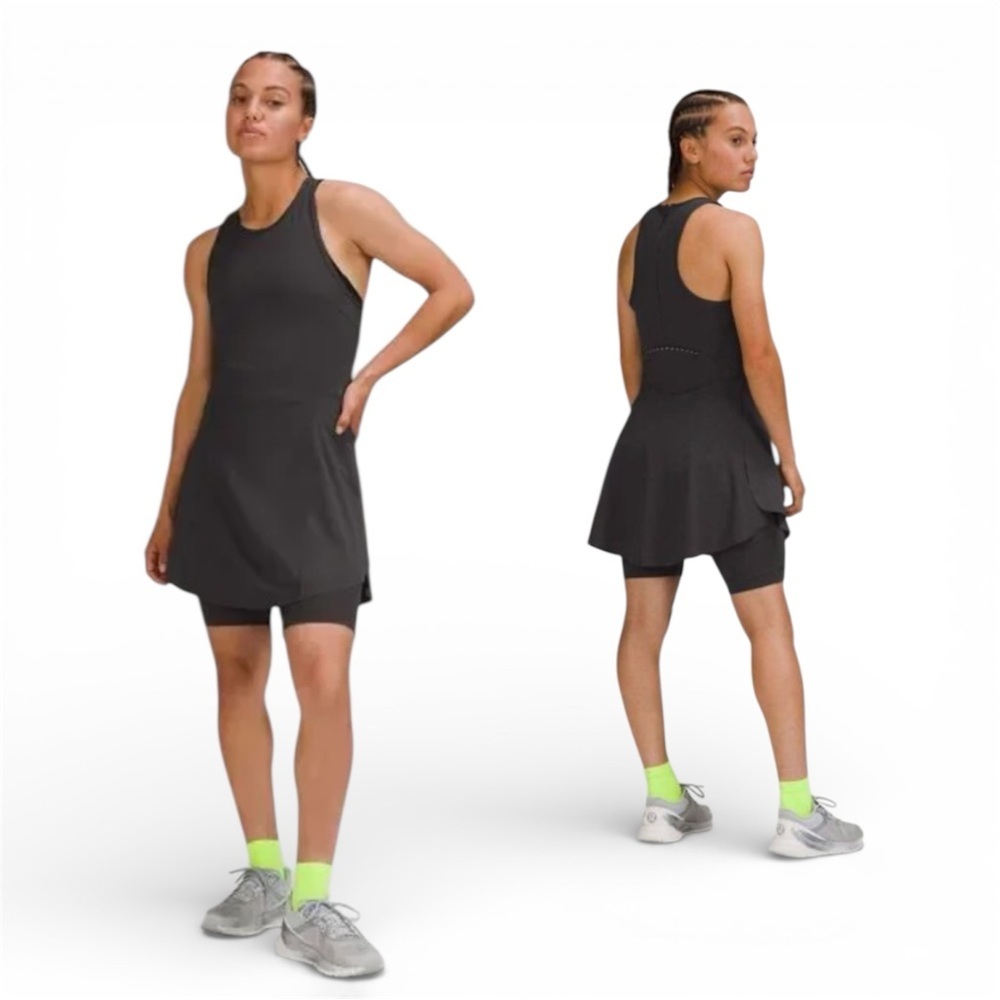 Lululemon | Nulux Running Dress 8” Size 8 Graphite Gray